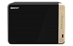 TS-664-8G QNAP SMB QC 2GhzCPU/8Gb/upto 6HDD, up to 22 with TL-D800C/SATA(3,5" 2,5")/ 2xUSB3.2 2xUSB2.0/1xHDMI/1xExp.slot/2x2,5Gb/iSCSI/1xPS/3YW TS-664-8G-EU-RU