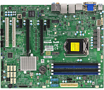 1000482875 Системная плата MB Supermicro X11SAE-F-O, 1x LGA 1151, Intel® C236, Intel® 6th Gen E3-1200 v5/Core i7/i5/i3, Pentium, Celeron processors, 4xDIMM DDR4