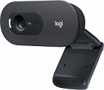 1964086 Камера Web Logitech C505e черный 1.2Mpix (1280x720) USB2.0 с микрофоном для ноутбука (960-001373)