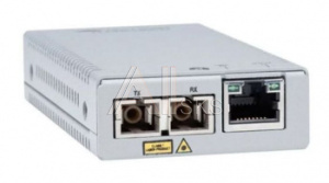 1539385 Медиаконвертер Allied Telesis AT-MMC2000LX/SC-960 TAA 10/100/1000T to 1000LX/SC Single Mode Mini Media Rate Converter 10km