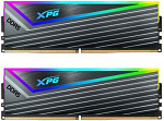 3205389 Модуль памяти XPG CASTER RGB 32GB DDR5-6400 AX5U6400C4016G-DCCARGY,CL40, 1.4V K2*16GB RGB GRAY ADATA