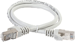 1000410151 Коммутационный шнур (патч-корд), кат.5Е FTP, 0,5м, серый