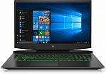 1551434 Ноутбук HP Pavilion Gaming 17-cd2051ur Core i5 11300H 16Gb SSD512Gb NVIDIA GeForce RTX 3050 4Gb 17.3" IPS FHD (1920x1080) Windows 10 Home black/green