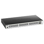 1605773 Коммутатор D-Link SMB D-Link DGS-3000-52X/B2A Управляемый L2 с 48 портами 10/100/1000Base-T и 4 портами 10GBase-X SFP+