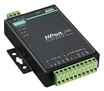 NPort 5230-T Ethernet сервер последовательных интерфейсов, 1xRS-232, 1xRS-422/485, -40...+75С, без адаптера питания