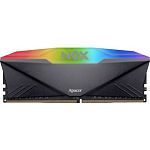 AH4U08G32C28YNBAA-1 Apacer DDR4 8GB 3200MHz DIMM NOX RGB Black Gaming Memory (PC4-25600) CL16 1.35V Intel XMP 2.0, Heat Sink (Retail) 1024*8 3 years (AH4U08G32C28YNBA