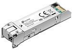 TP-Link TL-SM321A-2, 1000Base-BX WDM Двунаправленный SFP-модуль, TX: 1550 нм, RX: 1310 нм, 1 симплексный разъём LC, расстояние передачи до 2 км по каб
