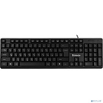 Defender Клавиатура Daily HB-162 RU,черный,104 кнопки +FN, 1.8м