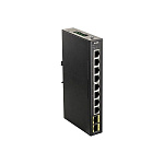 1841601 Коммутатор D-Link SMB D-Link DIS-100G-10S/A2A Промышленный неуправляемый с 8 портами 10/100/1000Base-T и 2 портами 1000Base-X SFP