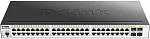 1000602708 Коммутатор D-LINK Коммутатор/ 48 x 10/100/1000 Base-TX (1000 мбит/с), 4 x SFP