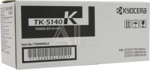 399829 Картридж лазерный Kyocera TK-5140K 1T02NR0NL0 черный (7000стр.) для Kyocera Ecosys M6030cdn/M6530cdn/P6130cdn
