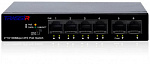 Коммутатор Trassir TR-NS1106-60-4POE (L2) 6x100Мбит/с 4PoE 60W неуправляемый