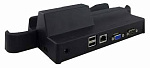 Настольная док-станция DD-M101S для Winmate. USB 2.0 x 4 (Rear x2, Side x2), LAN (10/100), VGA, RS232, 12-19V DC IN