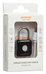 1146259 Умный замок Digma SmartLock P1 навесной разбл.отпеч.паль. 100mAh черный (SRP1)