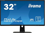 1027180 Монитор Iiyama 31.5" ProLite XB3270QS-B1 черный IPS 4ms 16:9 DVI HDMI M/M матовая HAS Pivot 1200:1 250cd 178гр/178гр 2560x1440 DisplayPort Ultra HD 2K