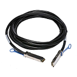 FT-QSFP+CabP-AWG26-3-HW FiberTrade DAC QSFP+ пассивная кабельная сборка 40G, 3м, прошивка Huawei (аналог 02310MUH, QSFP-40G-CU3M)
