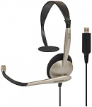 1160276 Наушники с микрофоном Koss CS-95-USB черный/золотистый 2.4м накладные USB оголовье (15116377)