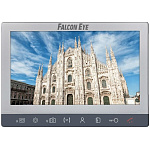 1739913 Falcon Eye Milano Plus HD Видеодомофон: дисплей 10" TFT; механические кнопки; подключение до 2-х вызывных панелей и до 2-х видеокамер ; OSD меню; адре