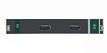 134257 Модуль c 2 входами 4К HDMI Kramer Electronics [H2-IN2-F34/STANDALONE] ; поддержка 4К60 4:4:4