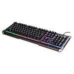 1500208 Клавиатура Oklick 710G black/grey USB Multimedia [476393]