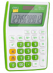 1189196 Калькулятор настольный Deli E1122/GRN зеленый 12-разр.