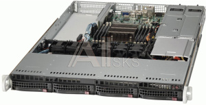 1000408000 Серверная платформа Supermicro SERVER SYS-5019S-WR (X11SSW-F, CSE-815TQC-R504WB) (LGA 1151, E3-1200 v6/v5, Intel® C236 chipset, 4 Hot-swap 3.5"