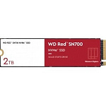 1889571 SSD WD Red SN700 NVMe WDS200T1R0C 2ТБ M2.2280 NVMe PCIe Gen3 8Gb/s