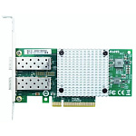11056791 Lr-Link LREC9812BF-2SFP+ PCIe x8 10G Dual Port SFP28 Server Network Card (Intel X710 based)