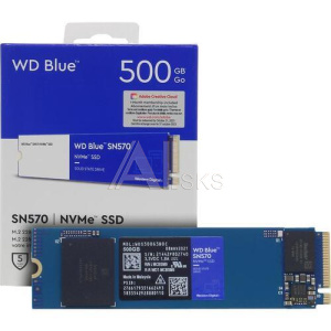 3203190 SSD жесткий диск M.2 2280 500GB BLUE WDS500G3B0C WDC