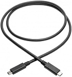 1201347 Кабель Tripplite U420-003-G2-5A USB Type-C (m)-USB Type-C (m) 0.9м черный