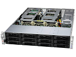 SYS-621C-TN12R, Supermicro SuperServer 2U 621C-TN12R/ 2x4510/ 4x64Gb/ 1x1,92Tb NVMe/ 2x10Gb SFP+/ SFT-DCMS-SINGLE/ 4th config