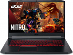 1521254 Ноутбук Acer Nitro 5 AN517-52-571N Core i5 10300H 16Gb SSD512Gb NVIDIA GeForce RTX 3050 Ti 4Gb 17.3" IPS FHD (1920x1080) Eshell black WiFi BT Cam