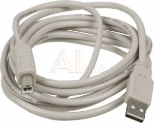 841890 Кабель Ningbo USB A(m) USB B(m) 3м (USB2.0-AM-BM-3-BR) (блистер)