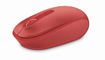 945962 Мышь Microsoft Mobile Mouse 1850 красный оптическая (1000dpi) беспроводная USB для ноутбука (2but)
