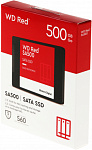 Накопитель SSD WD SATA-III 500GB WDS500G1R0A Red SA500 2.5"