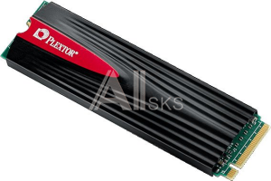 SSD PLEXTOR M9Pe 256Gb M.2 2280, R3000/W1000 Mb/s, IOPS 180K/160K, MTBF 1.5M, TLC, 160TBW, with HeatSink, Retail (PX-256M9PeG)