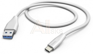 1398628 Кабель Hama 00178397 USB (m)-USB Type-C (m) 1.5м белый
