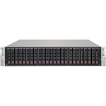 1842643 SuperMicro CSE-216BE1C-R609JBOD 2U Storage JBOD Chassis with capacity 24 x 2.5&quot; hot-swappable HDDs bays, Single Expander Backplane Boards support
