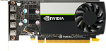 1000628026 Видеокарта VGA PNY NVIDIA QUADRO T1000, 4 GB GDDR6/128 bit, PCI Express 4.0 x16, 4x mDP