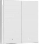 Умный выключатель Aqara Wireless Remote Switch H1 2-хкл. белый (WRS-R02)