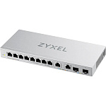 1000719260 Коммутатор/ Switch Zyxel XGS1010-12, 8xGE, 2x1/2.5GE, 2xSFP+, desktop, silent