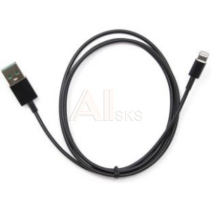 1499501 Cablexpert Кабель USB 2.0 AM/Lightning, для iPhone5/6/7/8/X, IPod, IPad, 1м, черный, пакет (CC-USB-AP2MBP)