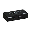 108042 Усилитель-распределитель MuxLab [500425] 1х2 HDMI, 4K/60