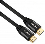 1448169 Кабель аудио-видео Ultra HD 8K HDMI (m)/HDMI (m) 1м. позолоч.конт. черный
