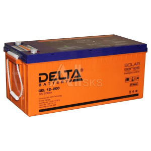 1660268 Delta GEL 12-200 (200 А\ч, 12В) свинцово- кислотный аккумулятор