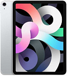 1419381 Планшет Apple iPad Air 2020 MYH42RU/A A14 Bionic ROM256Gb 10.9" IPS 2360x1640 3G 4G iOS серебристый 12Mpix 7Mpix BT WiFi Touch EDGE 9hr