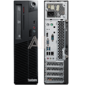 ПК Lenovo ThinkCentre M79/10CW/SFF/AMD A10-6700/4GB/500GB/DP to DVI dongle/Integrates Video/USB kbd+mouse/W7Pro64Rus/3years ON SITE 10CWS00700