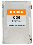 KCD61LUL7T68 KIOXIA Enterprise SSD 7680GB U.3 15mm (2,5" SFF) CD6-R, NVMe 1.4/PCIe 4.0 1x4, R6200/W4000MB/s, IOPS(R4K) 1000K/85K, MTTF 2,5M, 1DWPD/5Y (Read Intensi