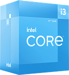1000657694 Процессор APU LGA1700 Intel Core i3-12100 (Alder Lake, 4C/8T, 3.3/4.3GHz, 12MB, 60/89W, UHD Graphics 730) BOX, Cooler