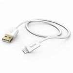 428715 Кабель Hama GoldMFi 00173640 USB (m)-Lightning (m) 1.5м белый